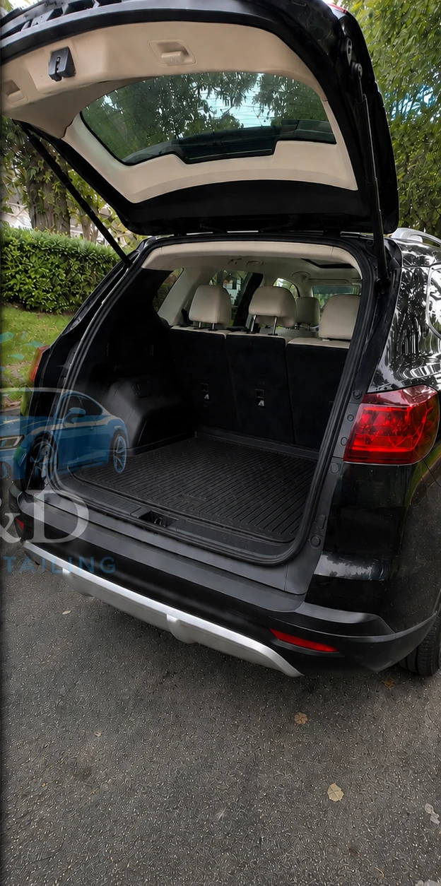 Clean cargo area after interior detailing